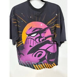 Buzz Lightyear Graphic T-Shirt Size Large L Pixar Toy Story Space Cosmic Tee